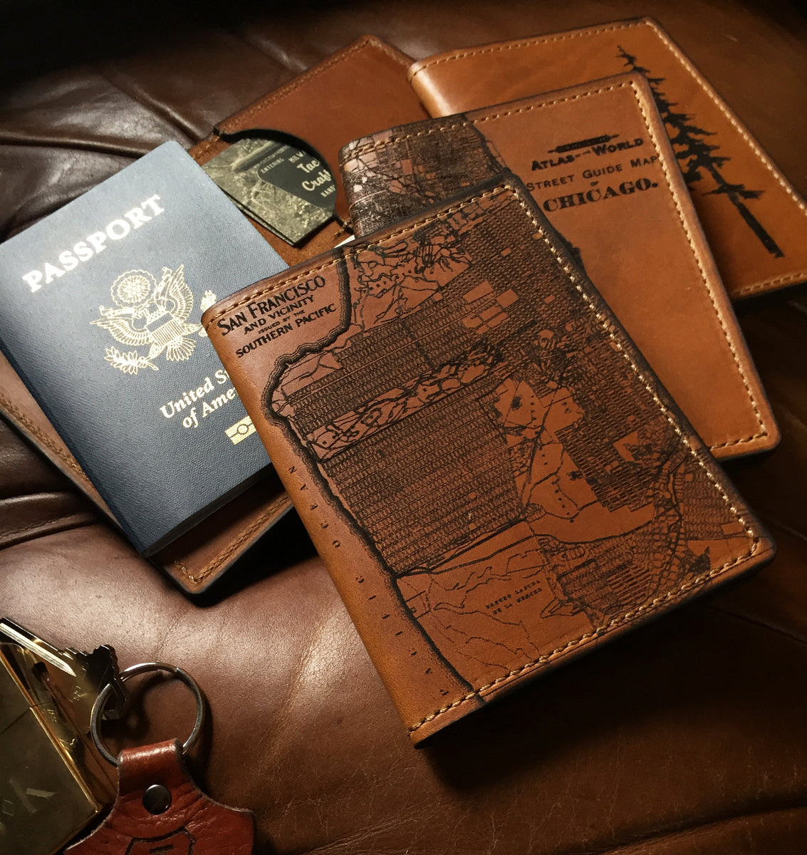 Passport Wallets Tactile Craftworks