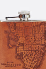 Load image into Gallery viewer, Charleston Map Flask