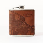 Load image into Gallery viewer, Eugene Map Flask