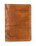 Load image into Gallery viewer, Boulder Map Passport Wallet