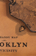 Load image into Gallery viewer, Brooklyn Map Clutch
