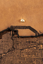 Load image into Gallery viewer, Chicago Map Clutch