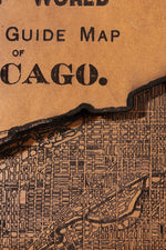Load image into Gallery viewer, Chicago Map Clutch