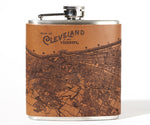 Load image into Gallery viewer, Cleveland Map Flask
