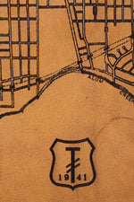 Load image into Gallery viewer, Columbus Map Clutch