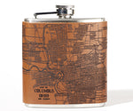 Load image into Gallery viewer, Columbus Map Flask