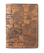 Load image into Gallery viewer, Columbus Map Passport Wallet