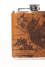 Load image into Gallery viewer, Dallas Map Flask