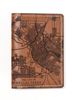 Load image into Gallery viewer, Dallas Map Passport Wallet