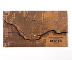 Load image into Gallery viewer, Denver Map Clutch