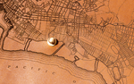 Load image into Gallery viewer, Honolulu Map Clutch