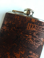 Load image into Gallery viewer, Houston Map Flask
