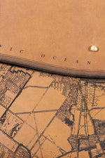 Load image into Gallery viewer, Los Angeles Map Clutch