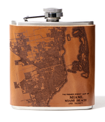 Load image into Gallery viewer, Miami Map Flask