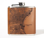 Load image into Gallery viewer, Milwaukee Map Flask