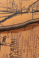 Load image into Gallery viewer, Nashville Map Clutch