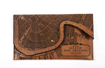 Load image into Gallery viewer, New Orleans Map Clutch