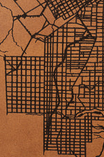Load image into Gallery viewer, Philadelphia Map Clutch