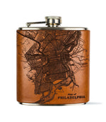 Load image into Gallery viewer, Philadelphia Map Flask