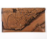 Load image into Gallery viewer, Portland, Maine Map Clutch
