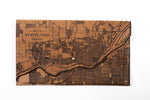 Load image into Gallery viewer, Portland, Oregon Map Clutch