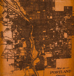 Load image into Gallery viewer, Portland, Oregon Map Flask