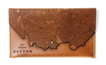Load image into Gallery viewer, Queens Map Clutch