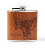 Load image into Gallery viewer, San Diego Map Flask