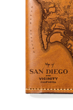 Load image into Gallery viewer, San Diego Map Passport Wallet