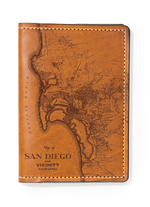 Load image into Gallery viewer, San Diego Map Passport Wallet
