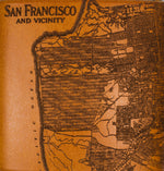 Load image into Gallery viewer, San Francisco Map Flask