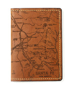 Load image into Gallery viewer, Santa Fe Map Passport Wallet