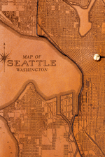 Load image into Gallery viewer, Seattle Map Journal