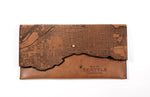 Load image into Gallery viewer, Seattle Map Clutch