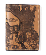 Load image into Gallery viewer, Seattle Map Passport Wallet