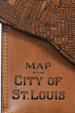 Load image into Gallery viewer, St. Louis Map Clutch