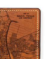 Load image into Gallery viewer, Waco Map Passport Wallet