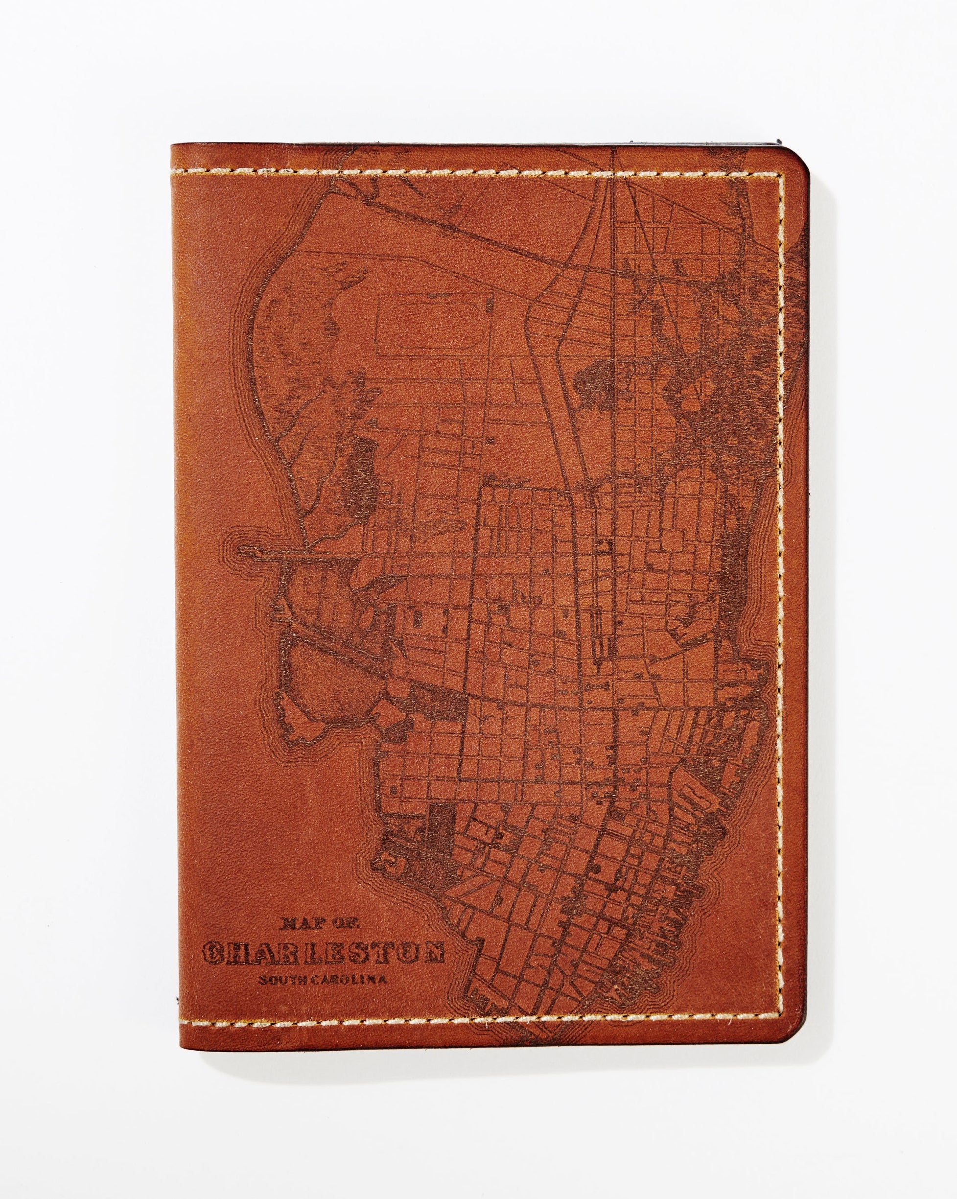 Charleston Map Passport Wallet