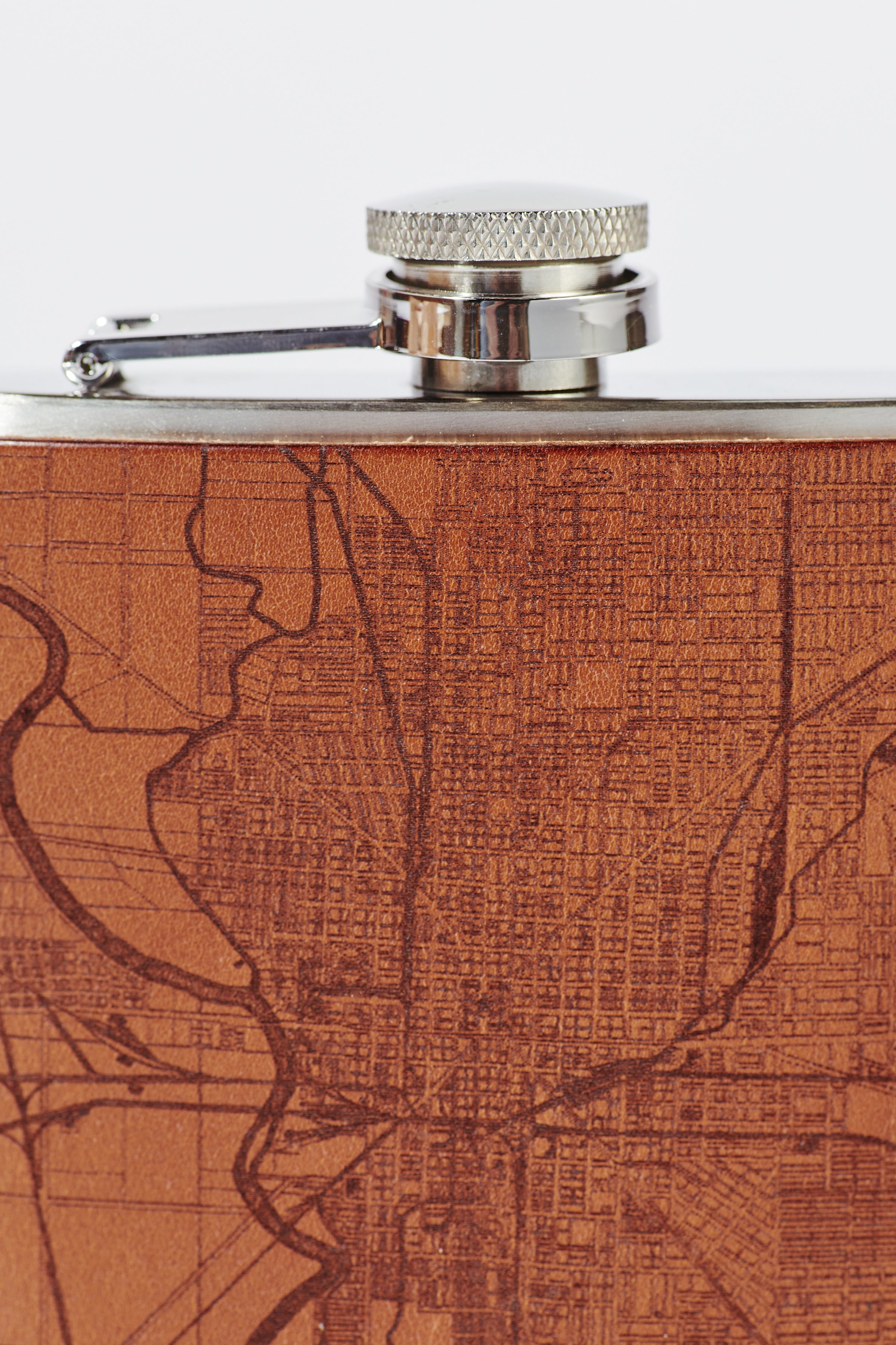 Indianapolis Map Flask