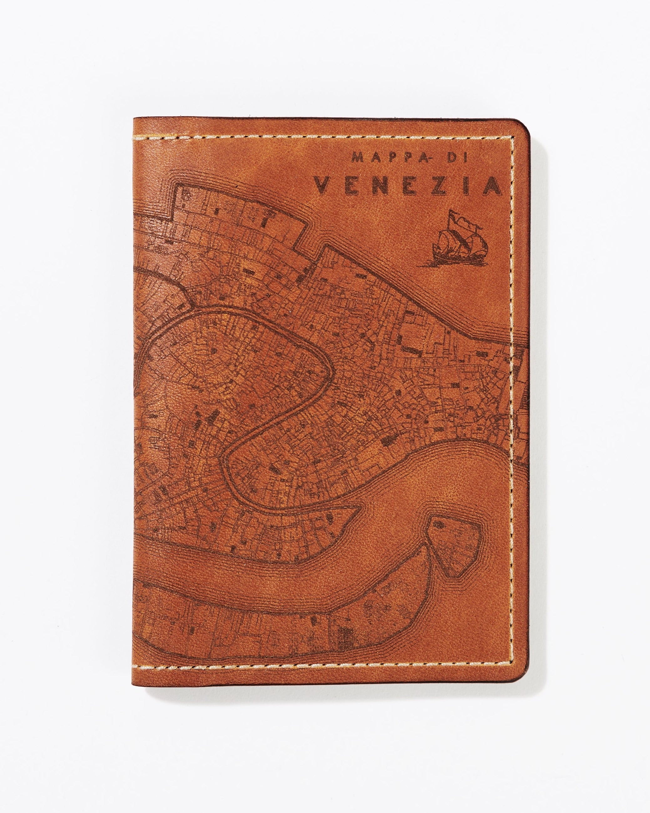 Venice Map Passport Wallet