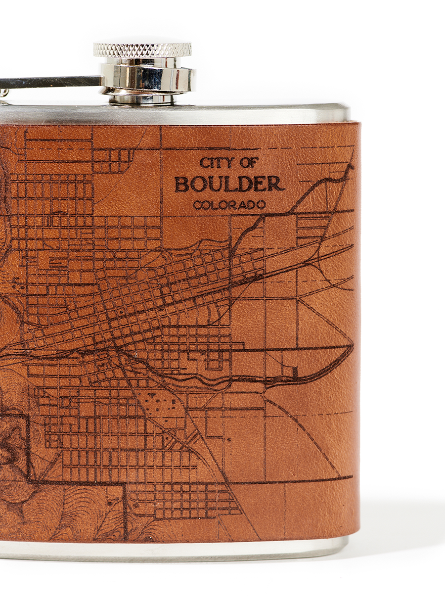 Boulder Map Flask