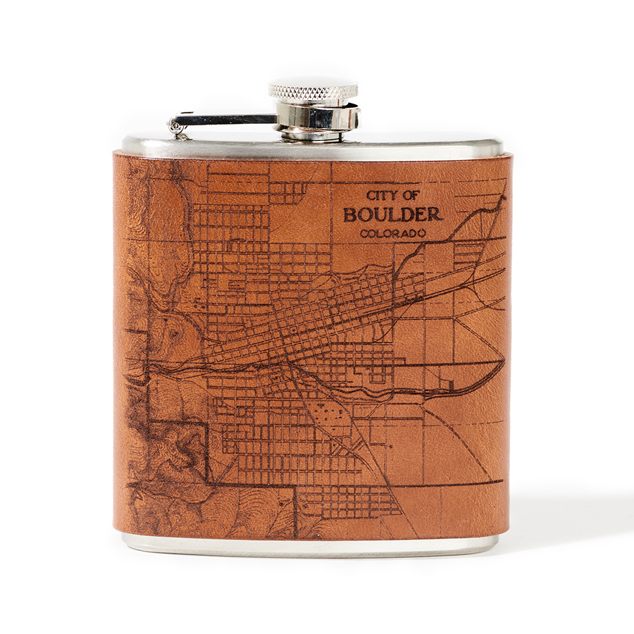 Boulder Map Flask