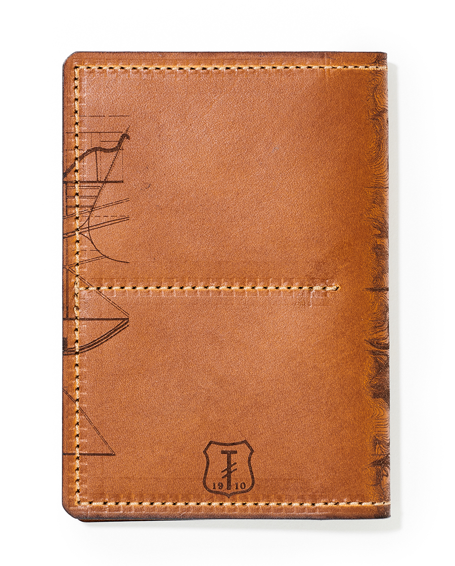 Boulder Map Passport Wallet