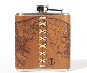 Cleveland Map Flask