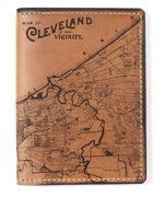 Load image into Gallery viewer, Cleveland Map Passport Wallet
