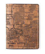 Load image into Gallery viewer, Columbus Map Passport Wallet
