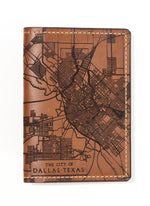 Load image into Gallery viewer, Dallas Map Passport Wallet
