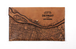 Load image into Gallery viewer, Detroit Map Clutch
