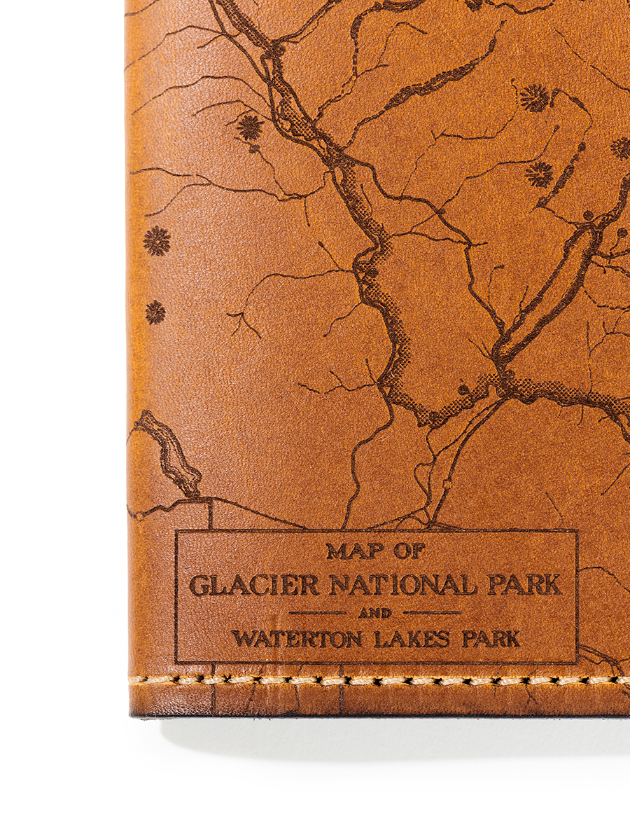 Glacier National Park Passport Wallet