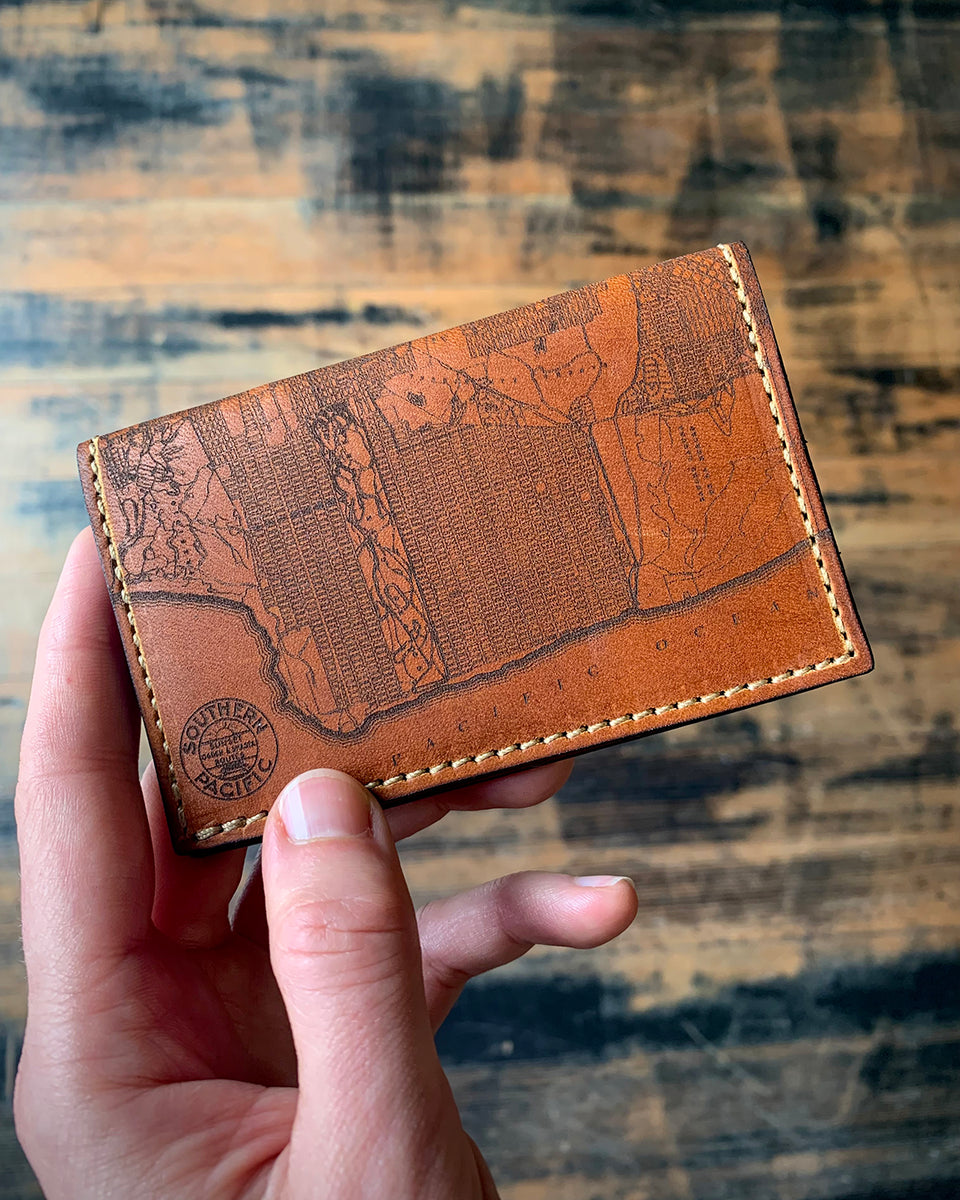 Map Card Wallet – Tactile Craftworks